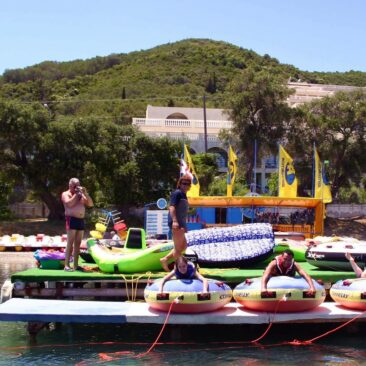 Water sports in Agios Ioannis Beach