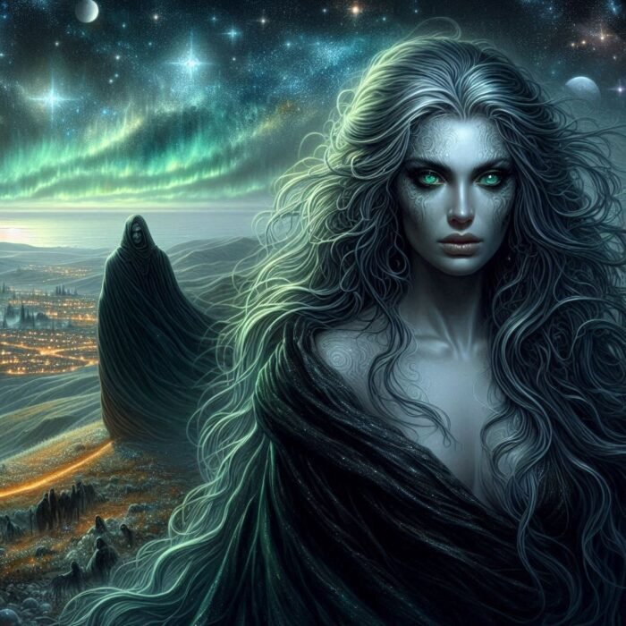 Nyx and Erebus primordial divine entities