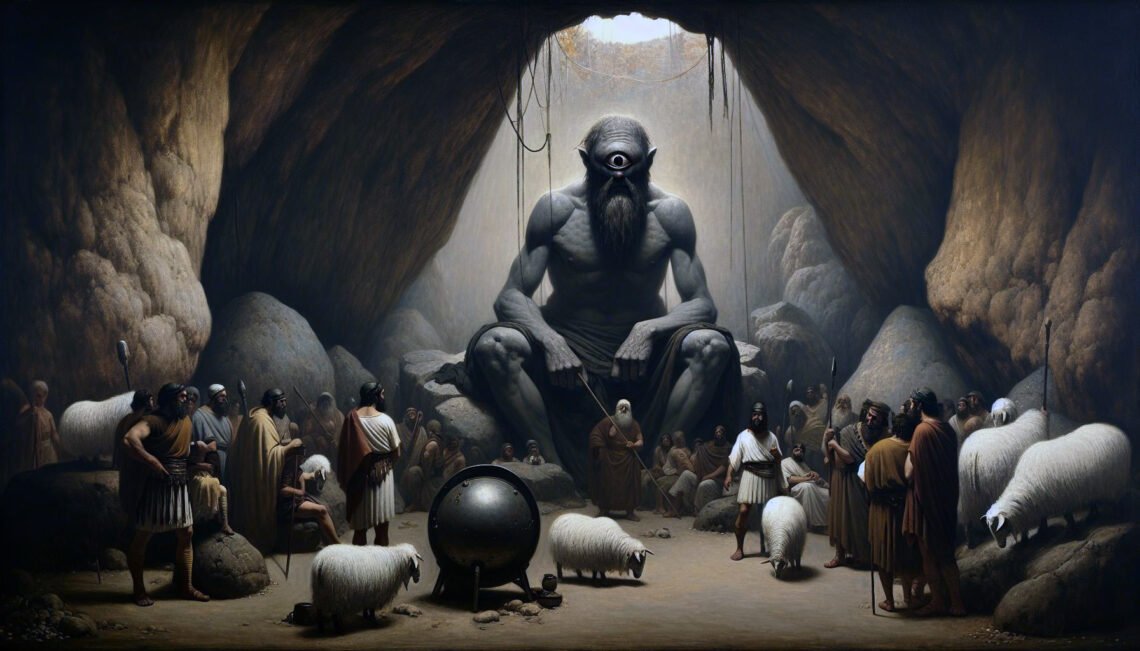 Polyphemus in the cave