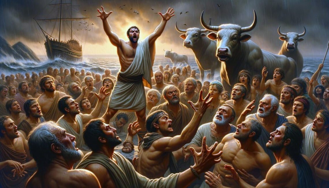 Sacred cattle of Helios