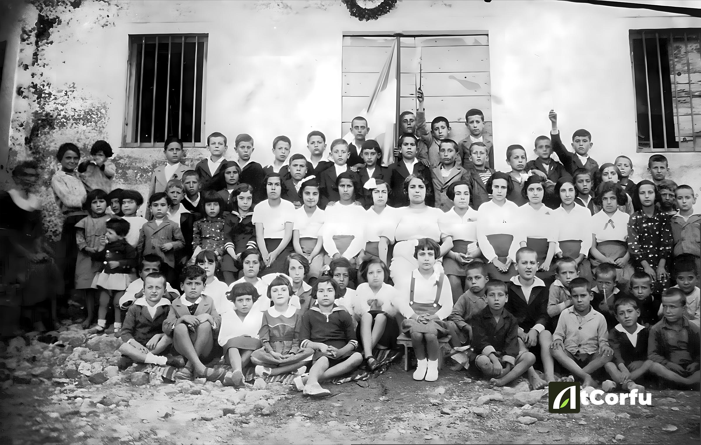 benitses all elementary school pupils 1933