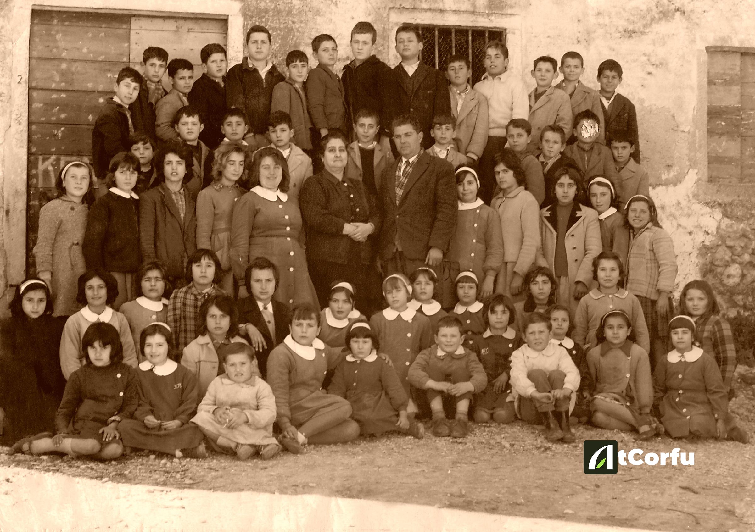 benitses elementary school pupils 1962 ori