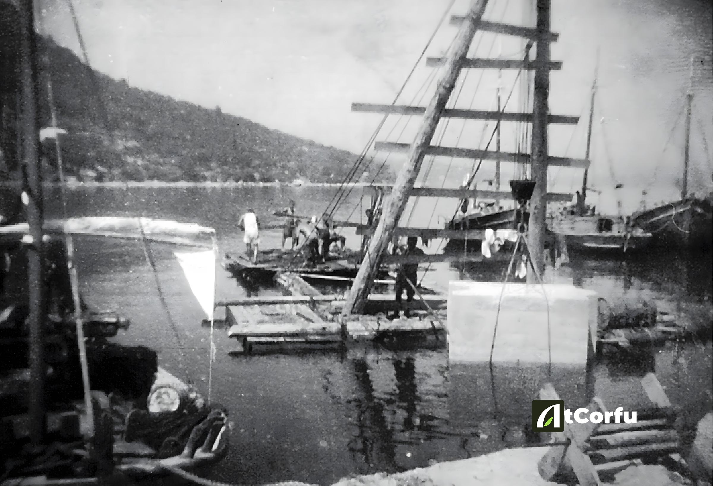 old dock construction 1