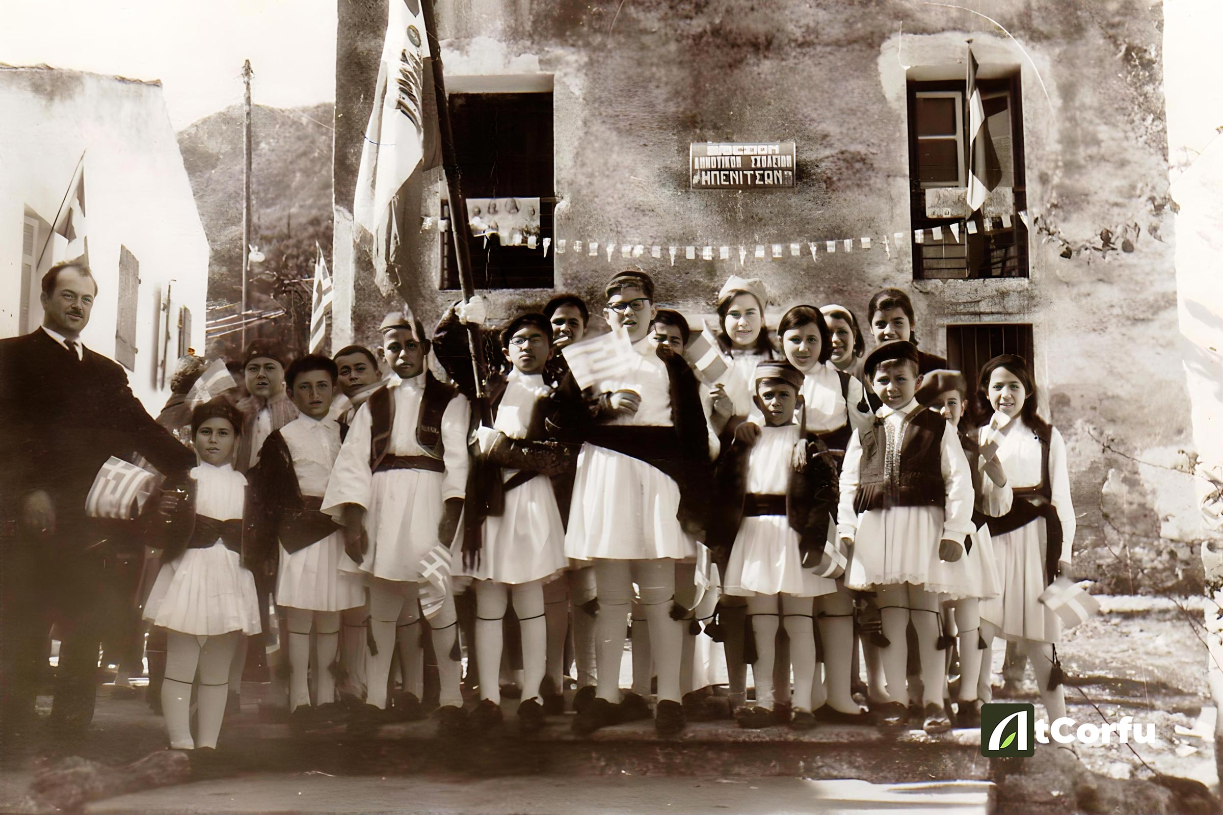 school pupils 1968