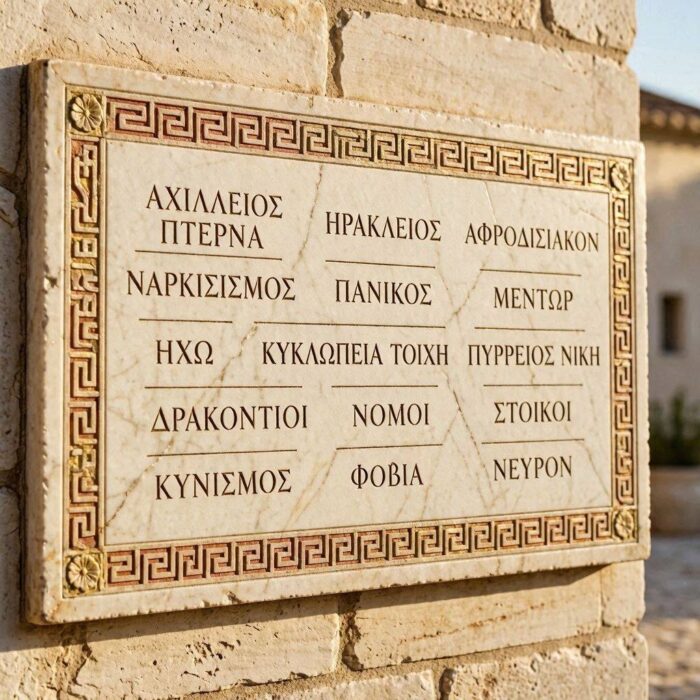 Ancient Greek Words and expressions