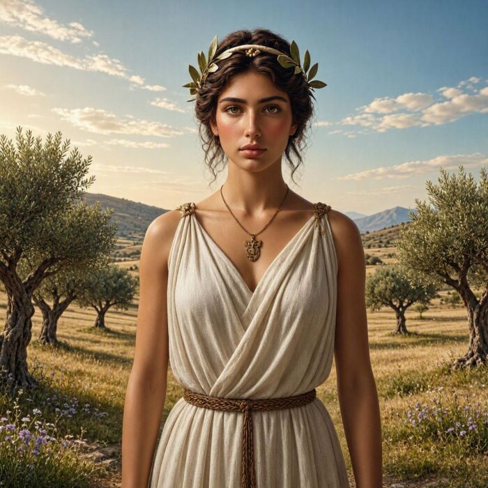 Medusa priestess of Athena