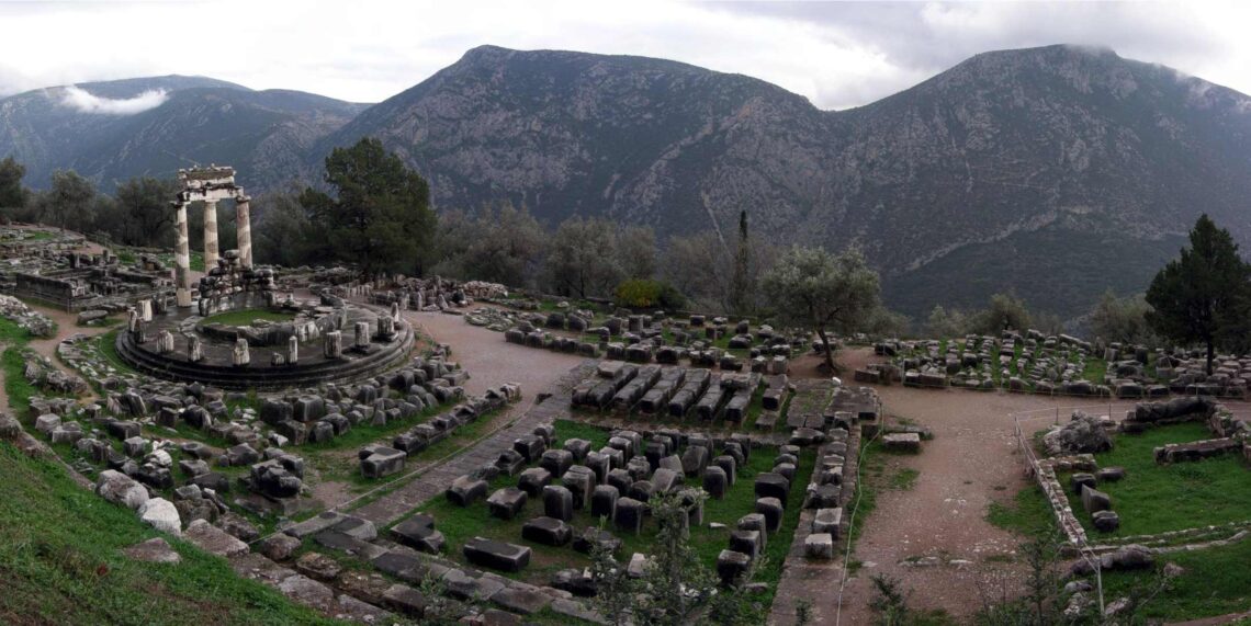 Delphi oracle in Greece